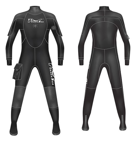 氯丁橡膠乾式防寒衣 / 乾式潛水衣