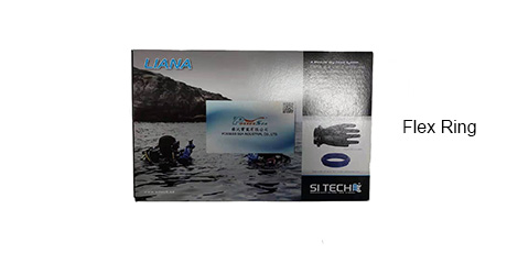 SI-TECH® LIANA乾式潛水防寒衣乾手套系統（適配軟環袖口）