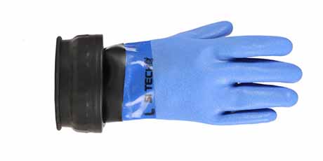 SI-TECH® NEVA乾式潛水防寒衣乾手套系統（適配軟環袖口）