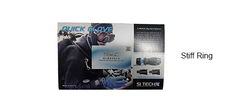 SI-TECH® Quick Glove乾式潛水防寒衣乾手套系統（適配硬環袖口）