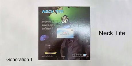 SI-TECH®乾式潛水防寒衣可拆卸領口系統（一代）